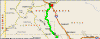 Map from Sturgis, SD to Rockridge Bunkhouse in Nemo, SD - Click to Enlarge