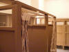 The school's Girl's Bathroom has been retro fitted with 3 toilets and 2 showers.